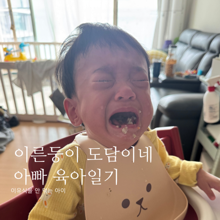 이유식 안 먹는 아이 D+392 이유식 안 먹는 아이 D+392