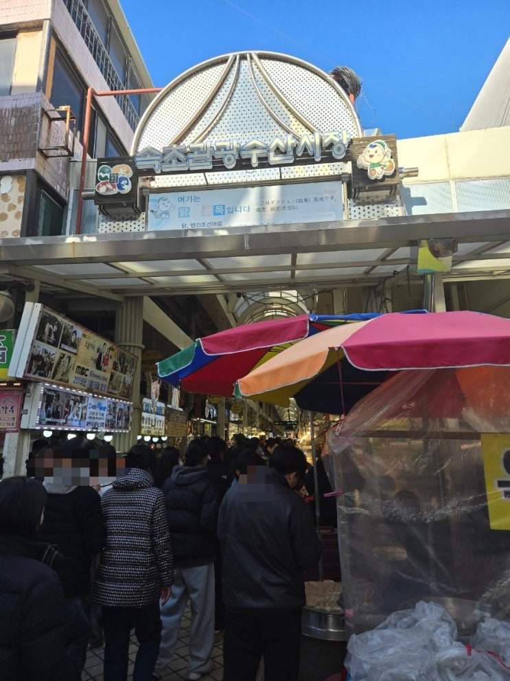  속초중앙시장 먹거리 줄서서먹는 속초막걸리빵 감자전 씨앗호떡 솔직후기