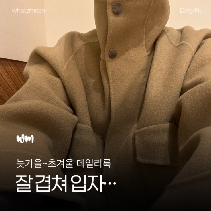  늦가을 초겨울 여성 코디 | 막스마라, 위드아웃썸머, 유메르 외