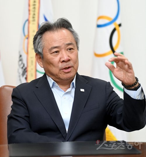<b>이기흥 체육회장 3선</b>, 이기흥 대한체육회장 3선 도전 야심찬 도전
