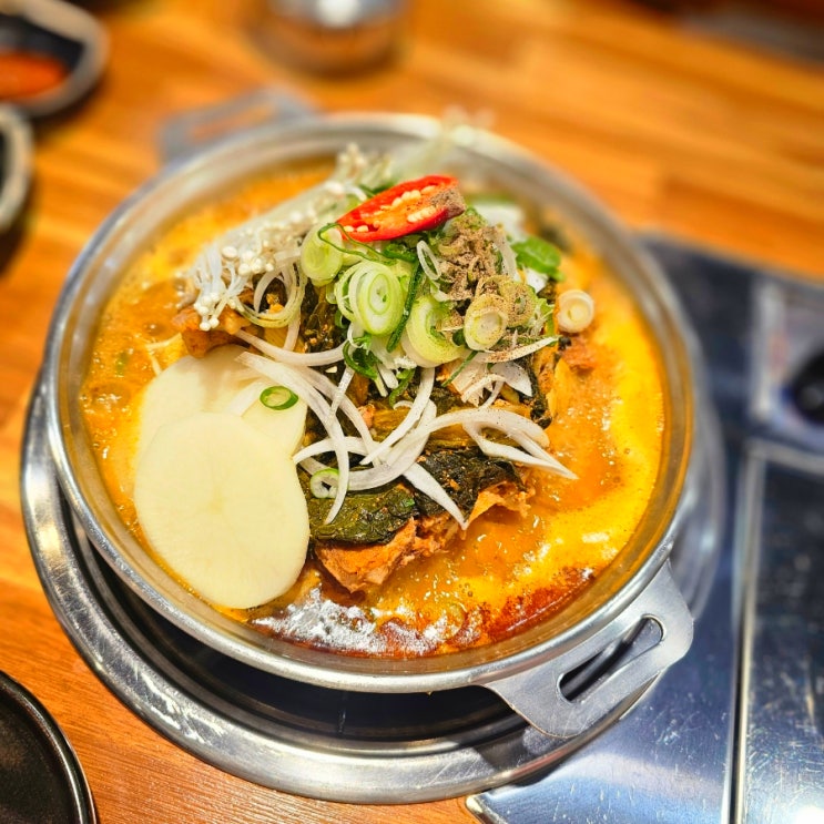  울산 무거동맛집 등뼈 감자탕