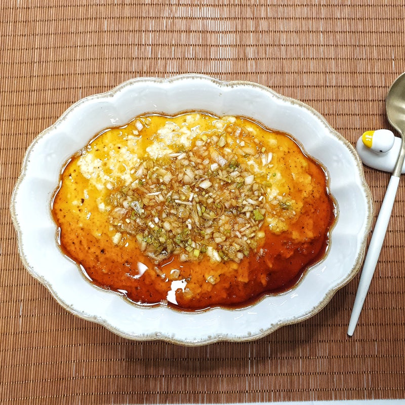 부드러움의 끝판왕! 두부 계란찜 만들기, 이연복 셰프님 레시피