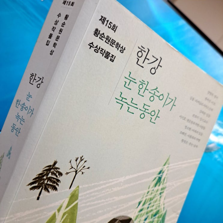 눈 한 송이가 녹는 동안/한강(2015)_<b>황순원 문학상 수상</b>작품집