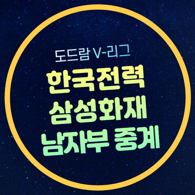 한국전력 <b>삼성화재</b> 남자배구 중계 방송 V리그 2라운드 2024년... 