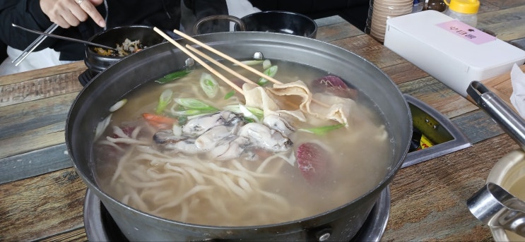 서천 나교리막국수 먹어본 이야기 칼국수 먹음