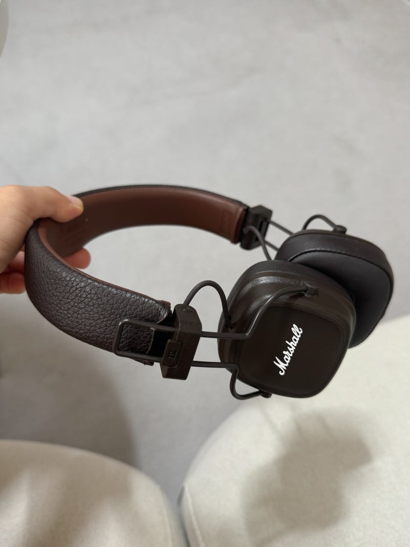 Marshall MAJOR 4 마샬 메이저4 무선 블루투스 헤드셋 브라운 컬러 헤드폰 4개월 사용 리뷰