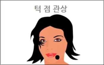 턱에 점 턱 점 관상 참고하세요
