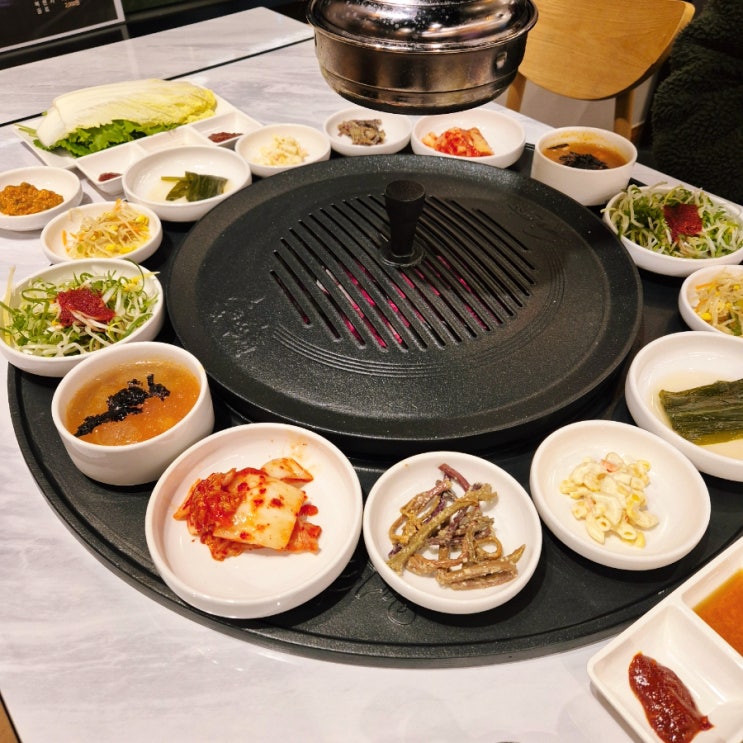  태안고기집 숯뚜껑 신선한 육질 손맛 좋은 반찬 회식장소로 좋은 고깃집