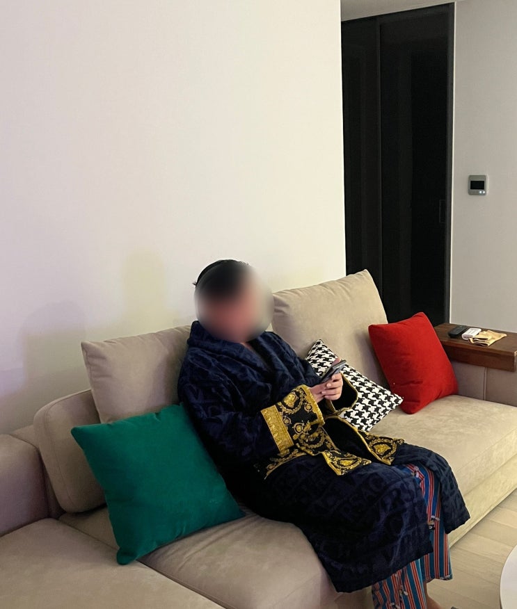  로브 샤워가운 추천 : 베르사체 가운으로 완성한 커플 홈웨어 구매 후기