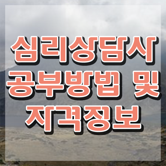  심리상담사 시험일정 , 심리상담사 자격증 쉽고 빠르게 취득한 노하우 및 향후 전망