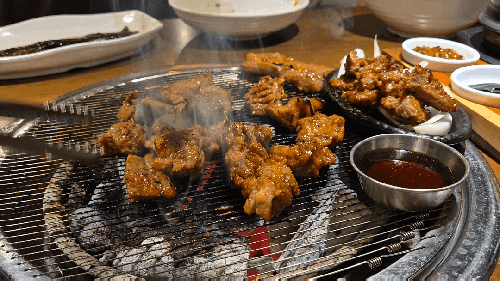  돼지갈비 맛집 관저동 유성갈비!