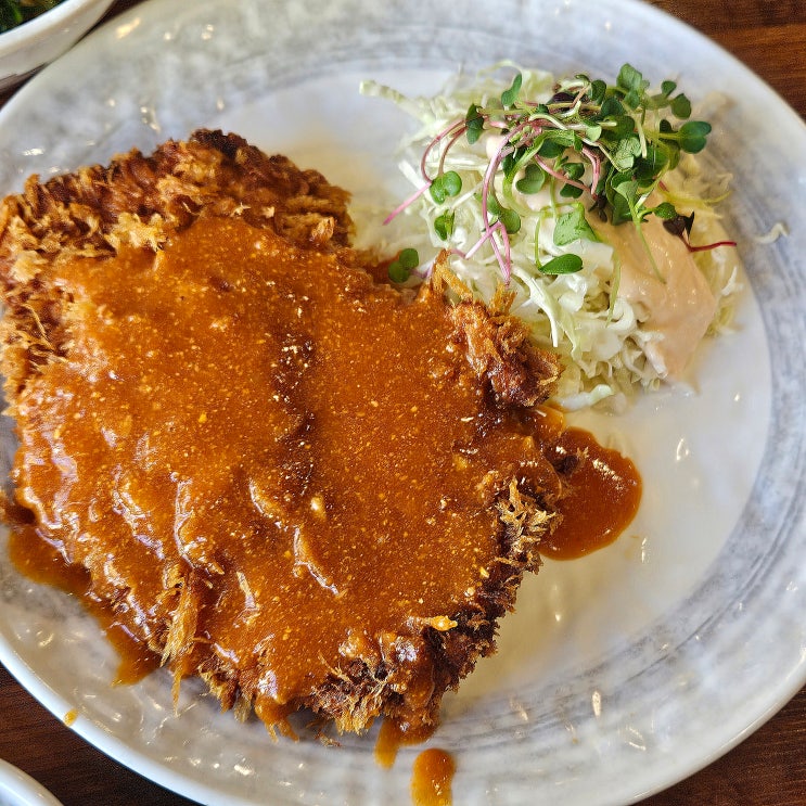  문정역 집밥 느낌 맛있는 참진돈까스보리밥