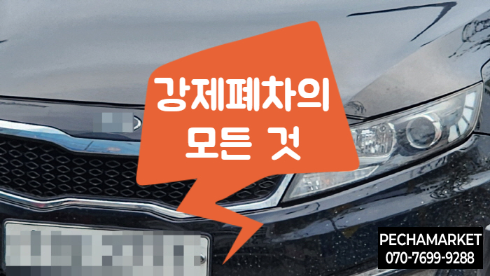  강제폐차의 모든 것