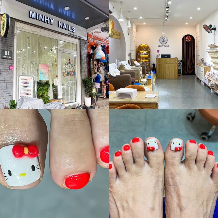  다낭 네일아트 한시장 근처 네일샵 민희네일 MinHy Nails 내돈내산 솔직후기