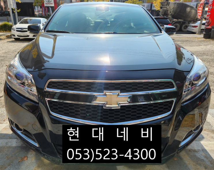  대구 쉐보레 말리부8세대 AVN 순정네비게이션 전원불량 블랙아웃 불량 수리