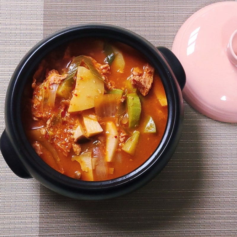 백종원 애호박 고추장찌개 만들기 스팸 감자짜글이 레시피