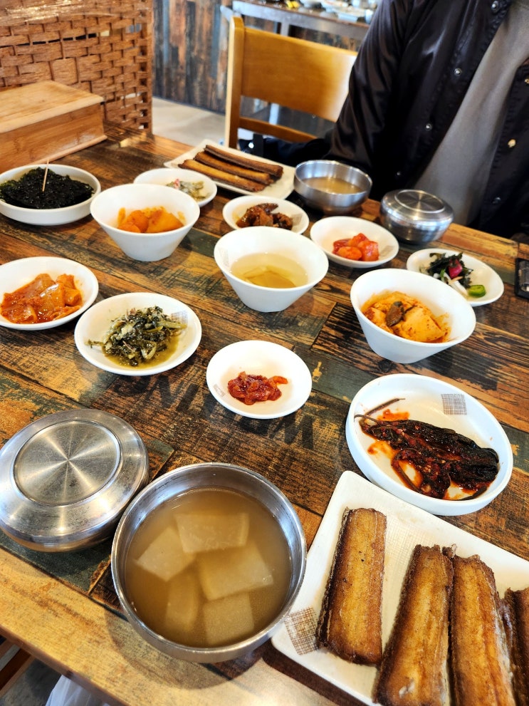 경기 의왕 왕송호수 통통한 갈치 정식