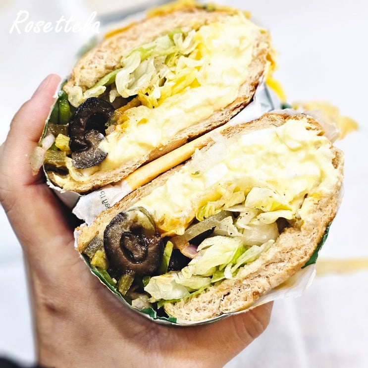  서브웨이 에그마요 꿀조합 칼로리 안 물리는 빵 치즈 소스 추천