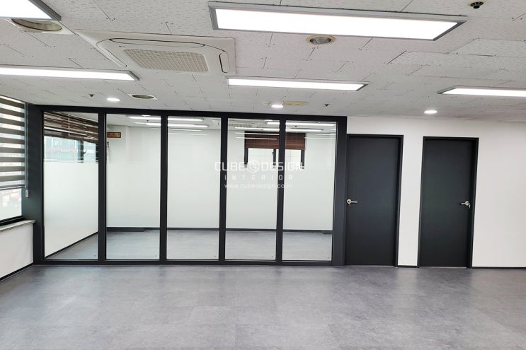  인덕원역 의왕 안양 지식산업센터 50평 사무실인테리어
