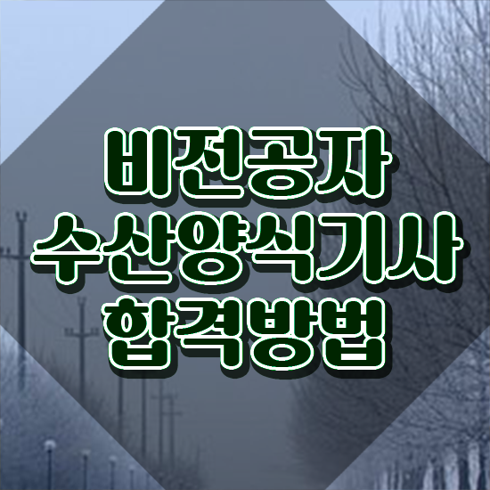  수산양식기사 시험응시조건 온라인으로 간편하게 성공한 비법