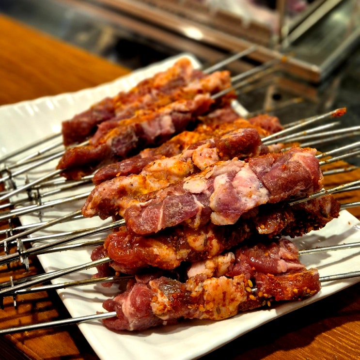  선릉역 회식 양꼬치 맛있었던 대치동 한성양꼬치