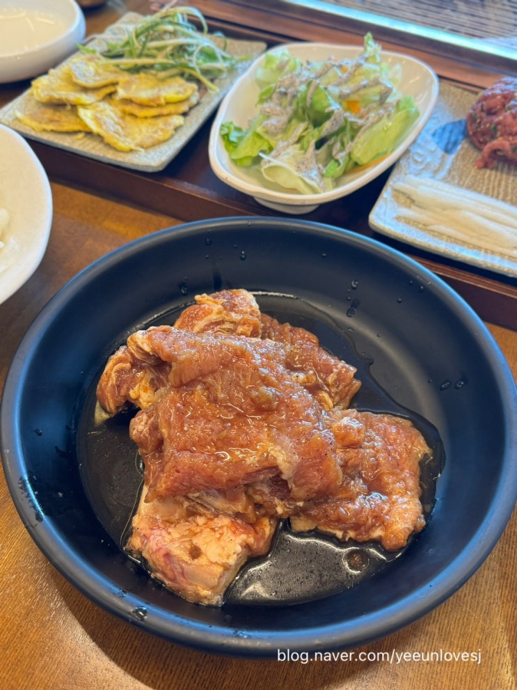  양주 맛집 고기 시키면 냉면이 공짜 가족 외식 만포갈비