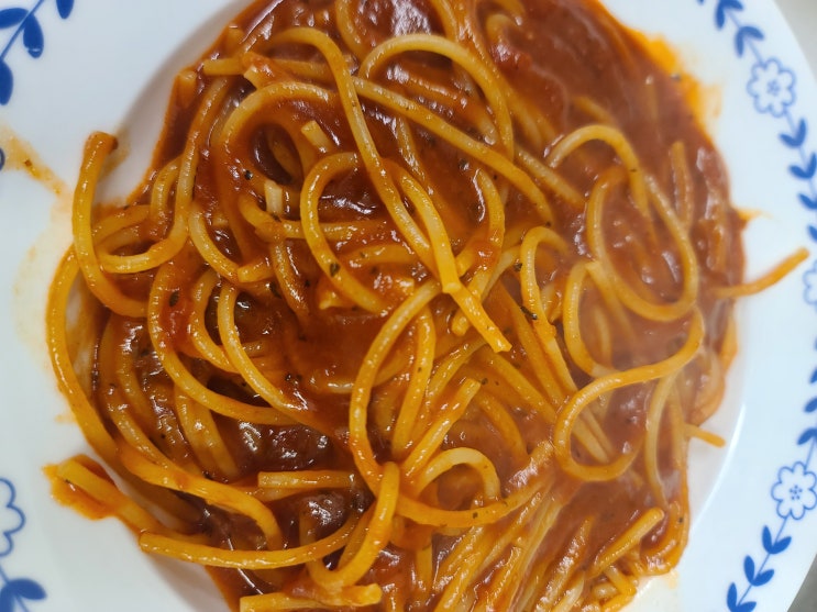  오뚜기 토마토 스파게티 소스를 이용한 초간단 파스타 만드는 방법
