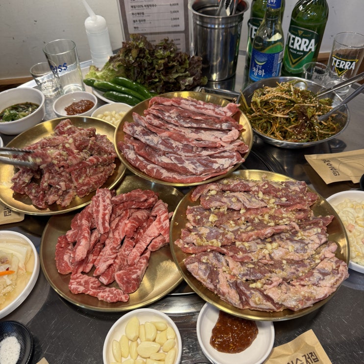  수원 매탄동 맛집 송년회장소나 단체모임 좋은 고깃집 '3층집' 소고기 추천해