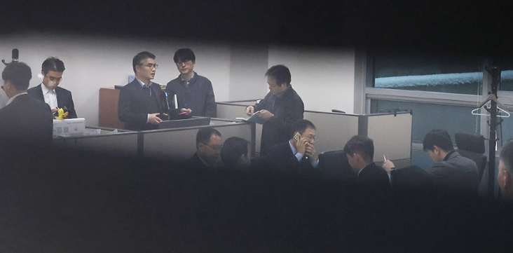 檢 ‘<b>명태균</b> 의혹’ 국힘 당사 <b>압수수색</b>