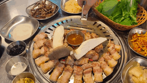  온천천 맛집 삼겹살이 맛있는 삼굽살 안락점