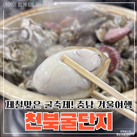  천북굴단지에서 즐기는 충남 겨울여행
