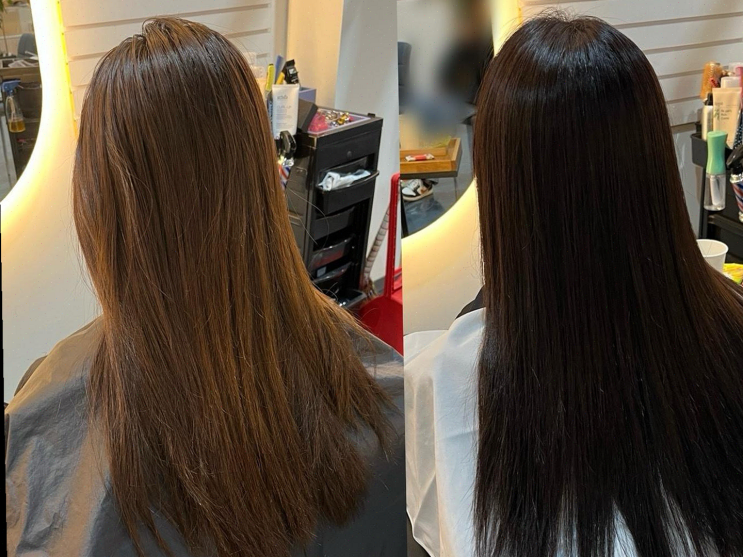  불당동 살롱드한결, 직장 승진 기념으로 변신한 특별한 경험