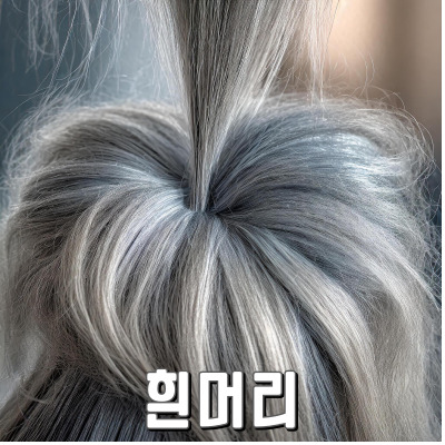 흰머리가 주는 메시지와 뽑았을 때 생길 수 있는 문제