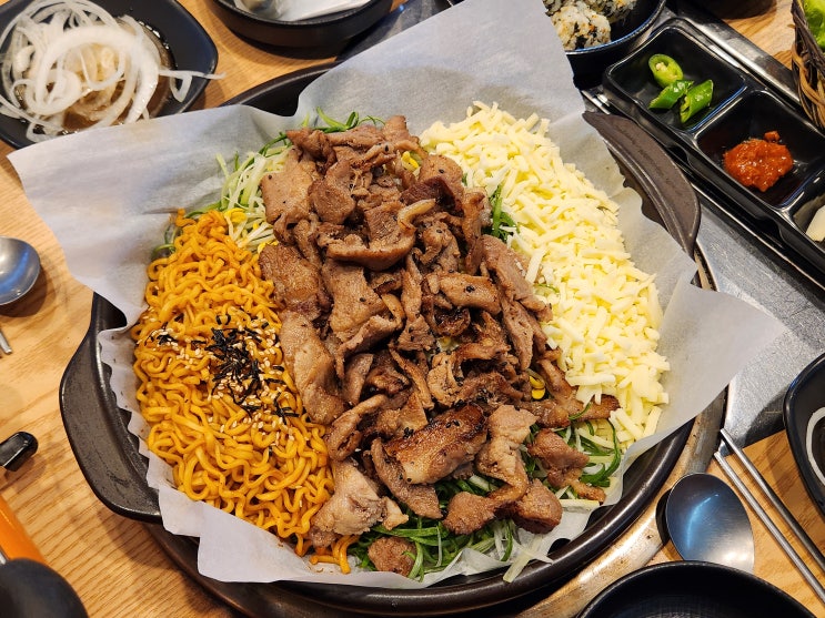  전주 객사 맛집 [화덕초대파불고기 전주고사점] 수제비 주는 숯불 불고기 맛집 객사 점심 맛집 추천