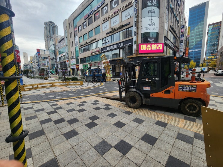  바른지게차 울산남구지게차 연중무휴 중장비대여