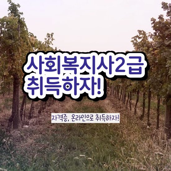  사회복지사 발급기관 , 사회복지사2급 대학진학없이 학점은행제 활용하여 편하게