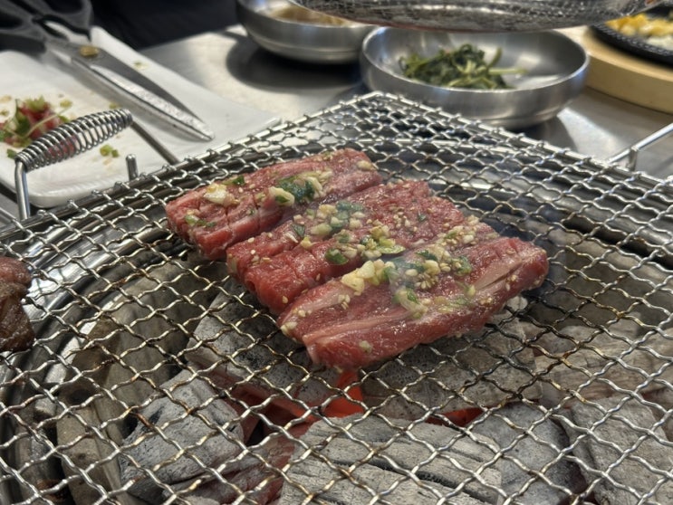  어제 저녁 천안 청당동 고기집 우대포~!
