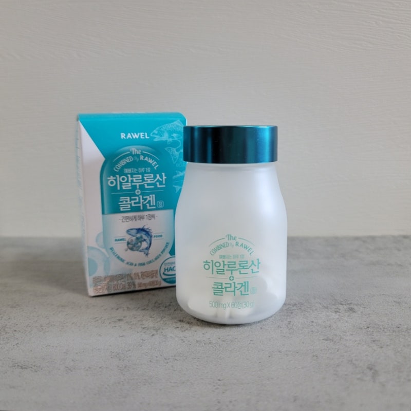 로엘 웰업 히알루론산 콜라겐 정 꾸준히 섭취해요.