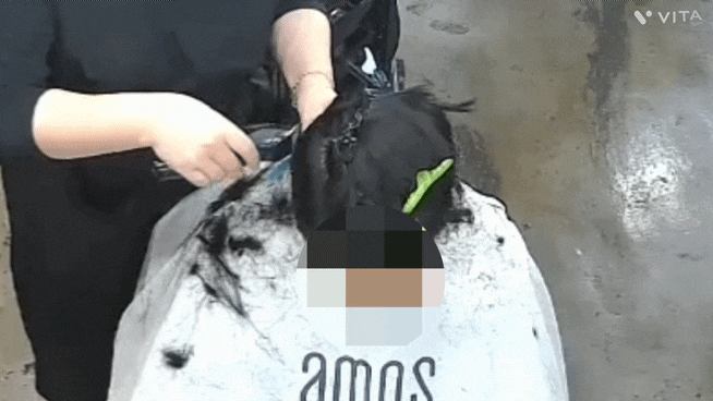  대전 슬릭백 언더컷 [ 바바라헤어 ] 긴 머리 투블럭 올백 머리 헤어스타일