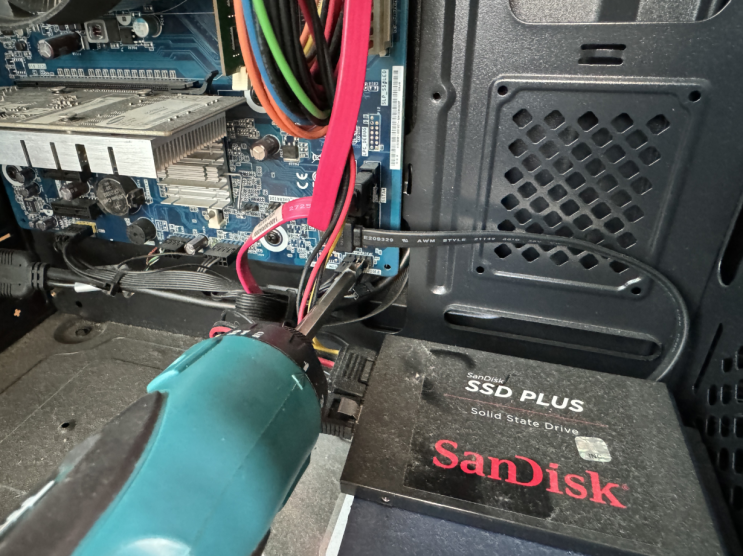  오류동 컴퓨터수리 수궁동 삼성 DB-Z400 컴퓨터 전원 안들어옴 출장 해결