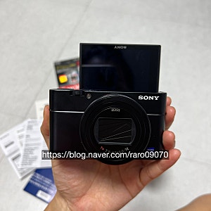 소니 컴팩트 카메라 RX100M7 하이엔드 사용 후기 및 스펙 장점