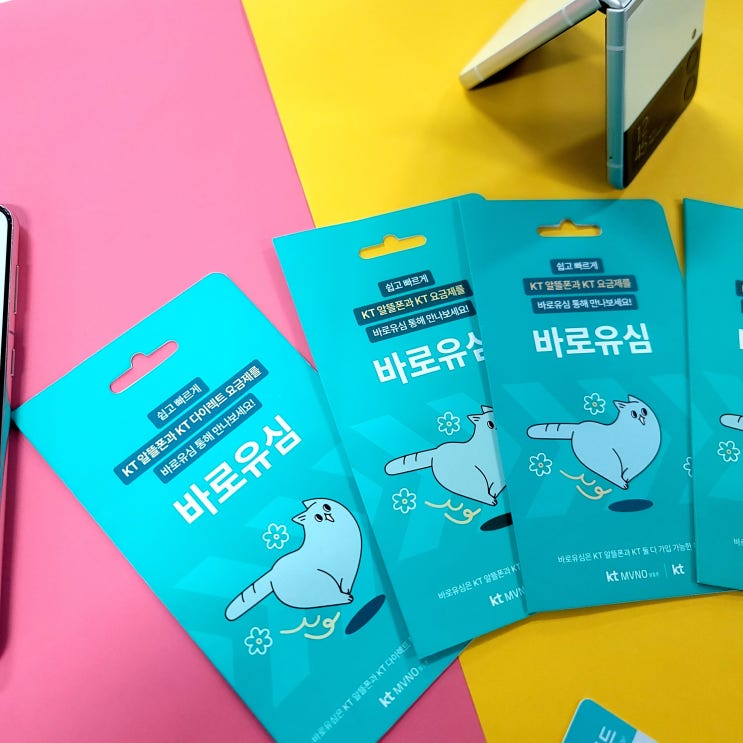  KT 바로유심 선불 엔텔레콤 접수방법