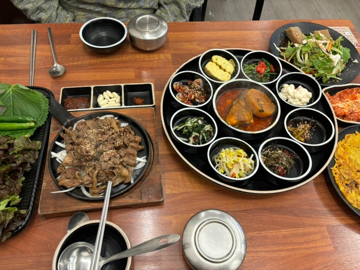  마산 합성동 한식 석쇠불고기 맛집 외갓집 웨이팅 후기