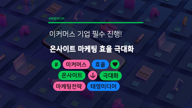  이커머스 기업 필수 진행! 온사이트 마케팅 효율 극대화하는 법