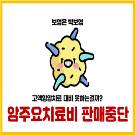  판매중단 된 암주요치료비 대체할 담보는?