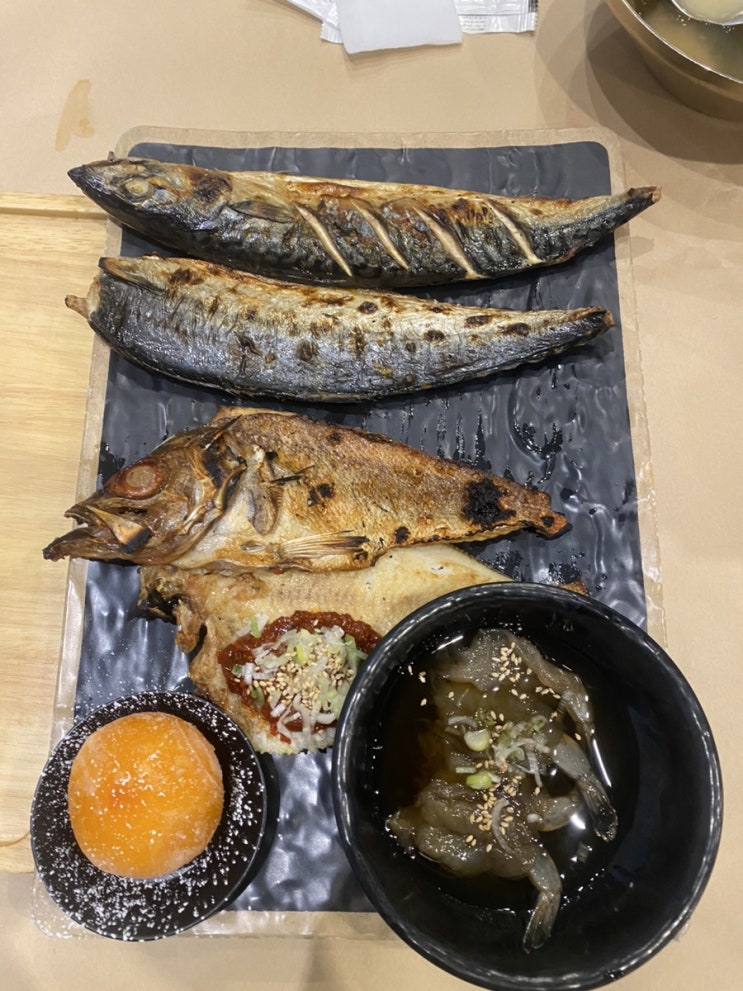  군산 미장동 맛집 달빛에구운고등어 생선모듬구이2인 군산생선구이 서천생선구이 주차장 메뉴추천