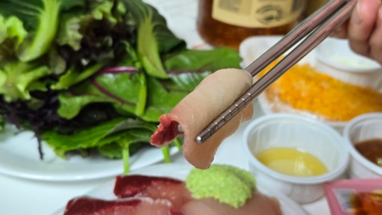  공릉 횟집 최애수산 대방어 웨이팅할만할까? 맛집 포장 후기