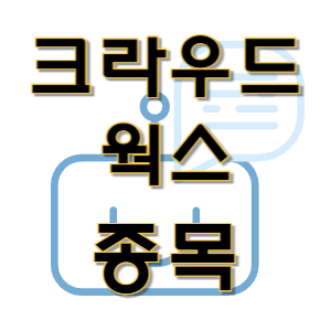  크라우드웍스 주식 종목 - 인공지능 AI 교육 사업 빅데이터 강의 알바 주가 차트