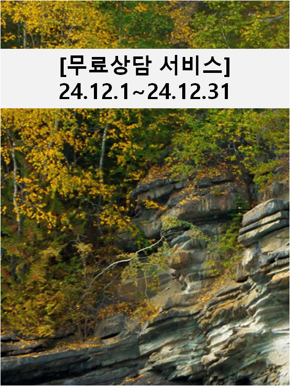  [상담] 년말 무료상담 서비스( ~ 24.12.31) 실시