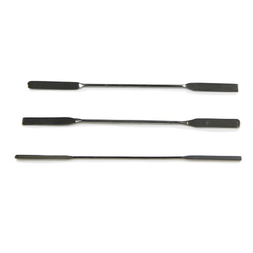  [메탈] 스테인레스 스틸 마이크로 양면 스파츌라 Stainless Steel Micro Spatula